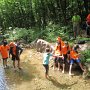 sul sentiero delle vasche - via gli scarponi