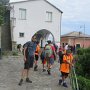 arrivati al santuario dell Grazie di Chiavari
